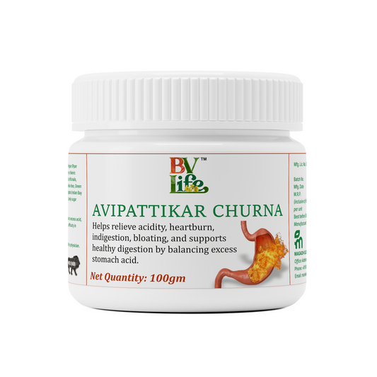 Avipattikar Churna 100gm Herbal Supplement | Ayurvedic Wellness by BV Life